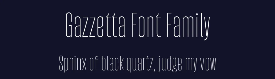Gazzetta Font Family by TipoType — Sans Serif Font — thumbnail 2