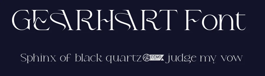 Gearhart Font by nihstudio — Display Font — thumbnail 2