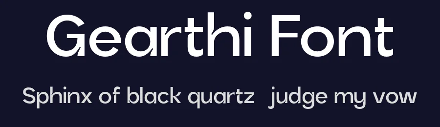 Gearthi Font by Ragamkata — Display Font — thumbnail 2