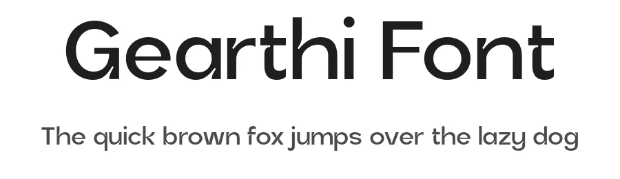 Gearthi Font by Ragamkata — Display Font