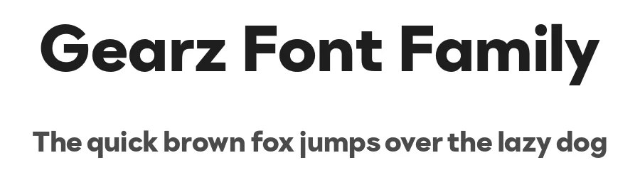 Gearz Font Family by Bolditalic Studio — Decorative Font