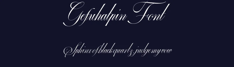 Gefuhatpin Font by enxyclo — Script Handwritten Font — thumbnail 2