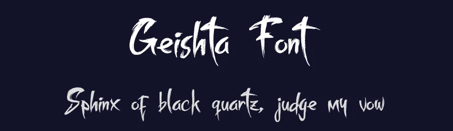 Geishta Font by Dhabee — Script Handwritten Font — thumbnail 2