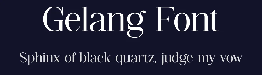 Gelang Font by TypeLogue — Serif Font — thumbnail 2