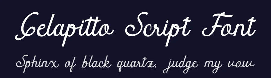 Gelapitto Script Font by hishand studio — Script Handwritten Font — thumbnail 2