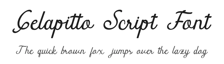 Gelapitto Script Font by hishand studio — Script Handwritten Font