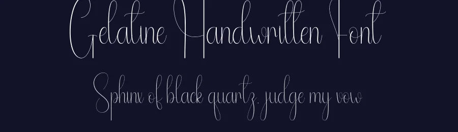 Gelatine Handwritten Font by andikastudio — Script Handwritten Font — thumbnail 2