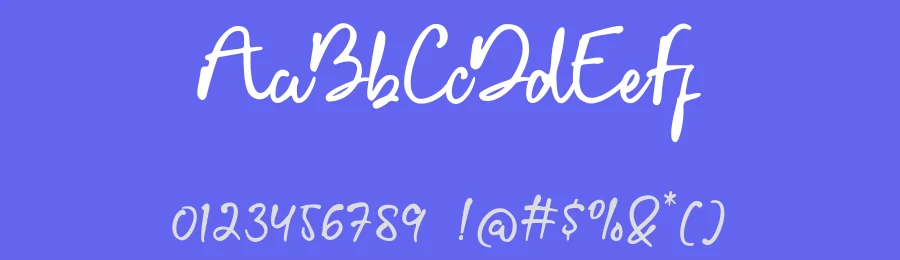 Gellardo Handwritten Typeface by GlyphStyle — Script Handwritten Font — thumbnail 3