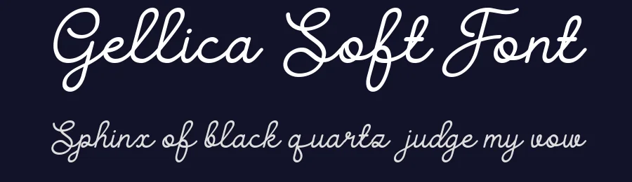 Gellica Soft Font by Fontliner — Display Font — thumbnail 2