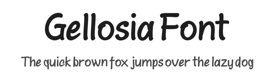 Gellosia Font by Ketapel — Display Font
