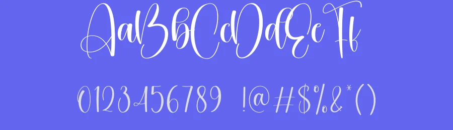 Gemstone Handwritten Font by creativeletter — Script Handwritten Font — thumbnail 3
