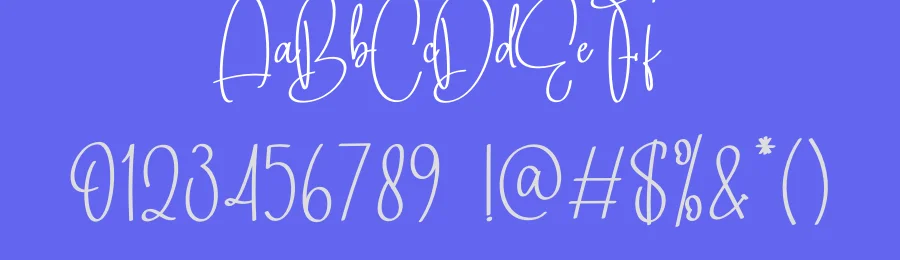 Gemstone – Modern Handwritten Script Font by creativeletter — Script Handwritten Font — thumbnail 3
