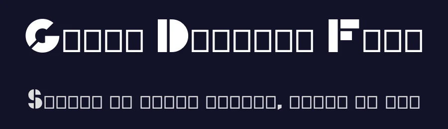 Genau Display Font by Jota Jota — Display Font — thumbnail 2