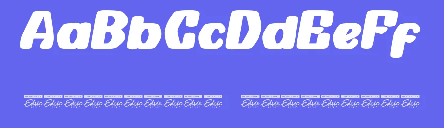 Gendut Lucu Font by edricstudio — Display Font — thumbnail 3