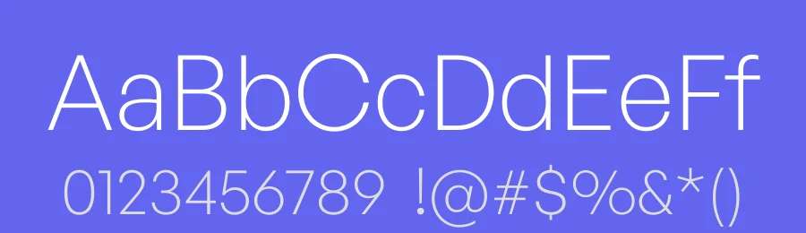 General Sans Font by Indian Type Foundry — Sans Serif Font — thumbnail 3