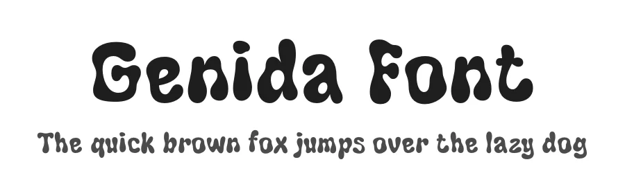 Genida Font by craftsupplyco — Display Font