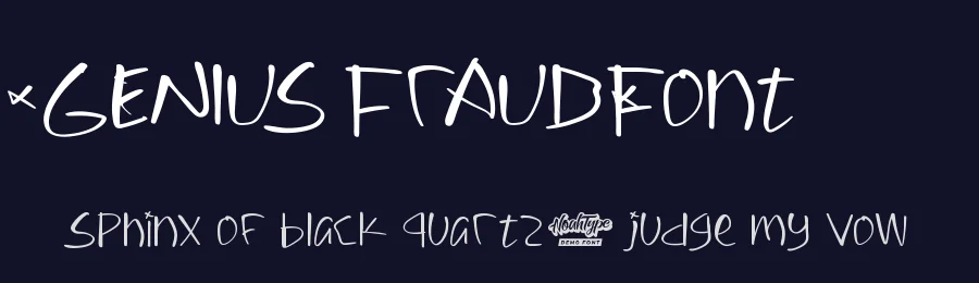 Genius Fraud Font by noahtype — Script Handwritten Font — thumbnail 2