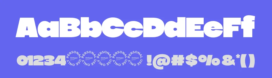 Genoid – Bold Display Font by limitype — Display Font — thumbnail 3