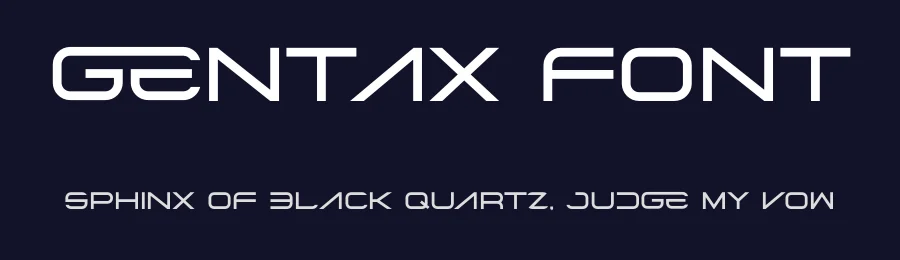 Gentax Font by Onograpich — Display Font — thumbnail 2