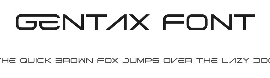 Gentax Font by Onograpich — Display Font