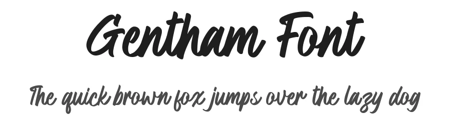 Gentham Font by Lettermine — Script Handwritten Font