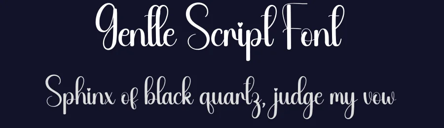 Gentle Script Font by andikastudio — Script Handwritten Font — thumbnail 2