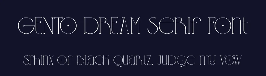 GENTO DREAM Serif Font by Storytype — Serif Font — thumbnail 2