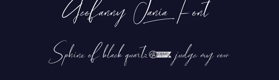 Geofanny Jania Font by nihstudio — Script Handwritten Font — thumbnail 2