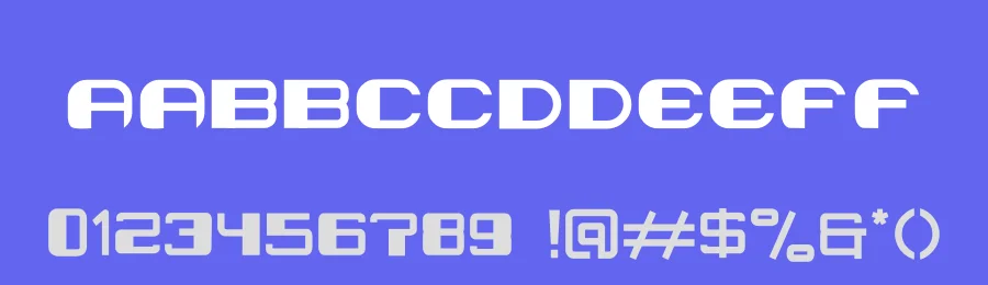 Geoger Font by hayoyuka8 — Display Font — thumbnail 3