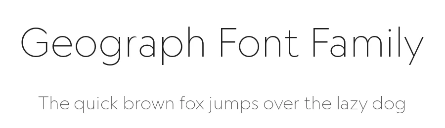 Geograph Font Family by Klim Type Foundry β Decorative Font