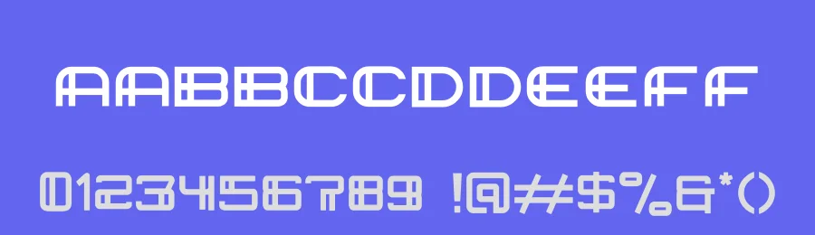 Geolog Font by hayoyuka8 — Display Font — thumbnail 3
