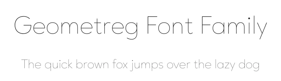 Geometreg Font Family by FontPeople — Sans Serif Font