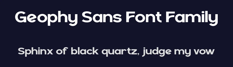 Geophy Sans Font Family by roomspace.cl — Sans Serif Font — thumbnail 2