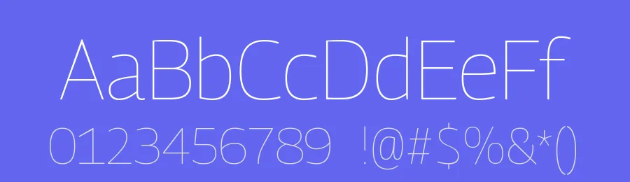Georama Sans Serif Font by Production Type — Sans Serif Font — thumbnail 3