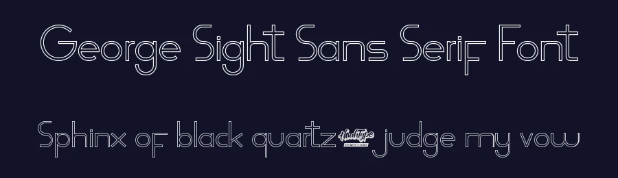 George Sight Sans Serif Font by noahtype — Display Font — thumbnail 2