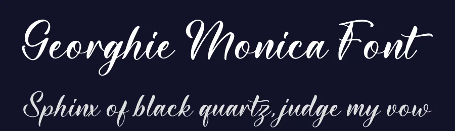 Georghie Monica Font by letterfabric — Script Handwritten Font — thumbnail 2