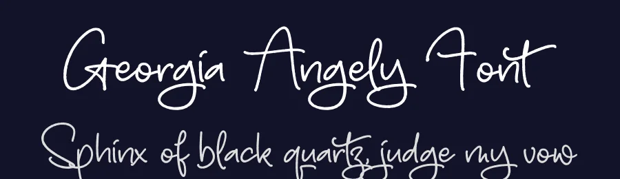 Georgia Angely Font by letterfabric — Script Handwritten Font — thumbnail 2