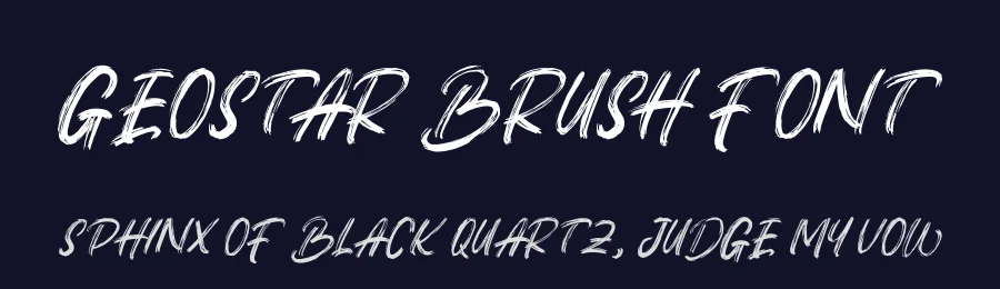 Geostar Brush Font by Rockboy Studio — Script Handwritten Font — thumbnail 2