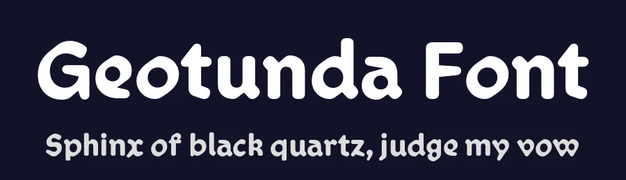 Geotunda Font by Typeji — Blackletter Font — thumbnail 2
