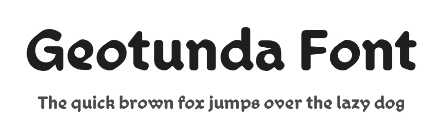 Geotunda Font by Typeji โ Blackletter Font