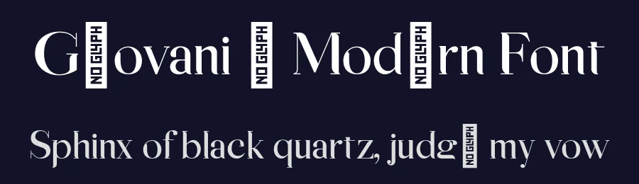 Geovani – Modern Font by superkij — Serif Font — thumbnail 2