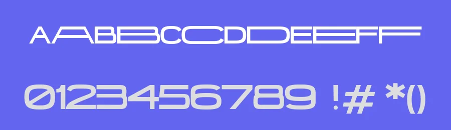 Geowide Display Font by Gonzalo Lusi Palombarini — Sans Serif Font — thumbnail 3