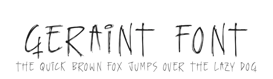 Geraint Font by glorytype — Script Handwritten Font