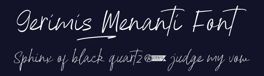 Gerimis Menanti Font by nihstudio — Serif Font — thumbnail 2