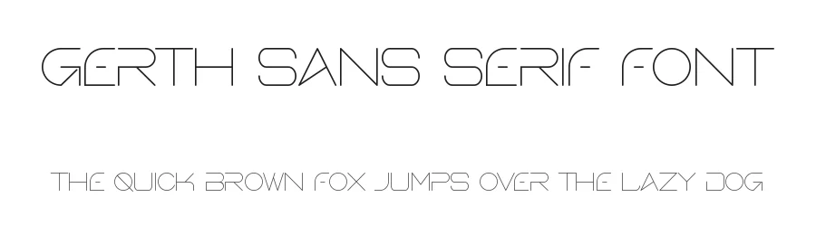 Gerth Sans Serif Font by nihstudio — Sans Serif Font