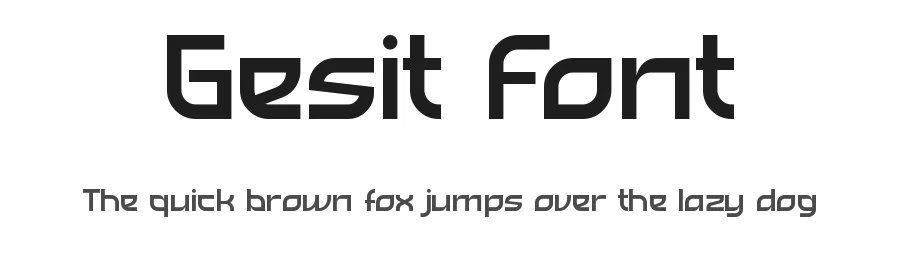 Gesit Font by Aivos Dreams — Display Font