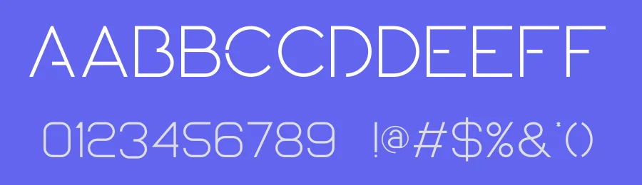 Gestrom Monoline Sans Serif by ErmediaStudio — Decorative Font — thumbnail 3