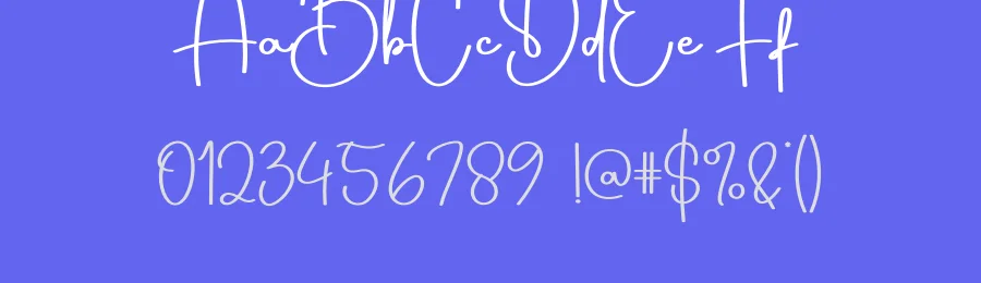 Getting You Script Font by creativeletter — Script Handwritten Font — thumbnail 3