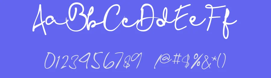 Geulanteu Font by Gunaloecraft — Script Handwritten Font — thumbnail 3