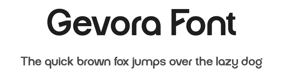 Gevora Font by FlawlessAndCo — Sans Serif Font